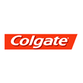 Colgate logo - one of our major supporters helping us fight the chalky teeth problem
