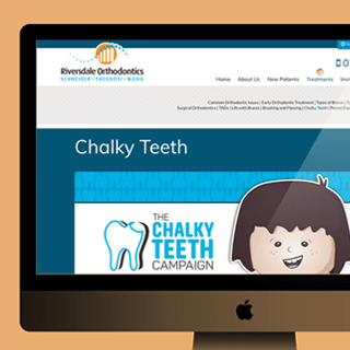 Riversdale Orthodontics Chalky Teeth Satellite Page