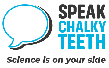 Speak Chalky Teeth Logo