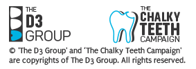 D3 Group & The Chalky Teeth Campaign Copyright
