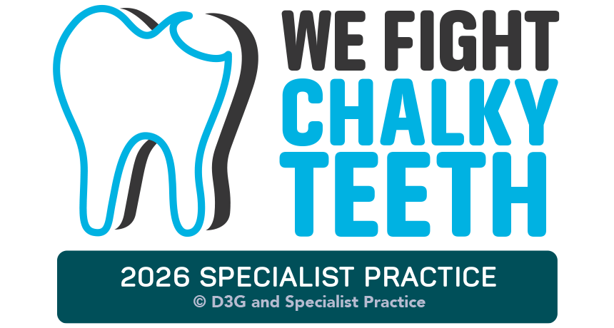 We Fight Chalky Teeth Specialist Practice logo