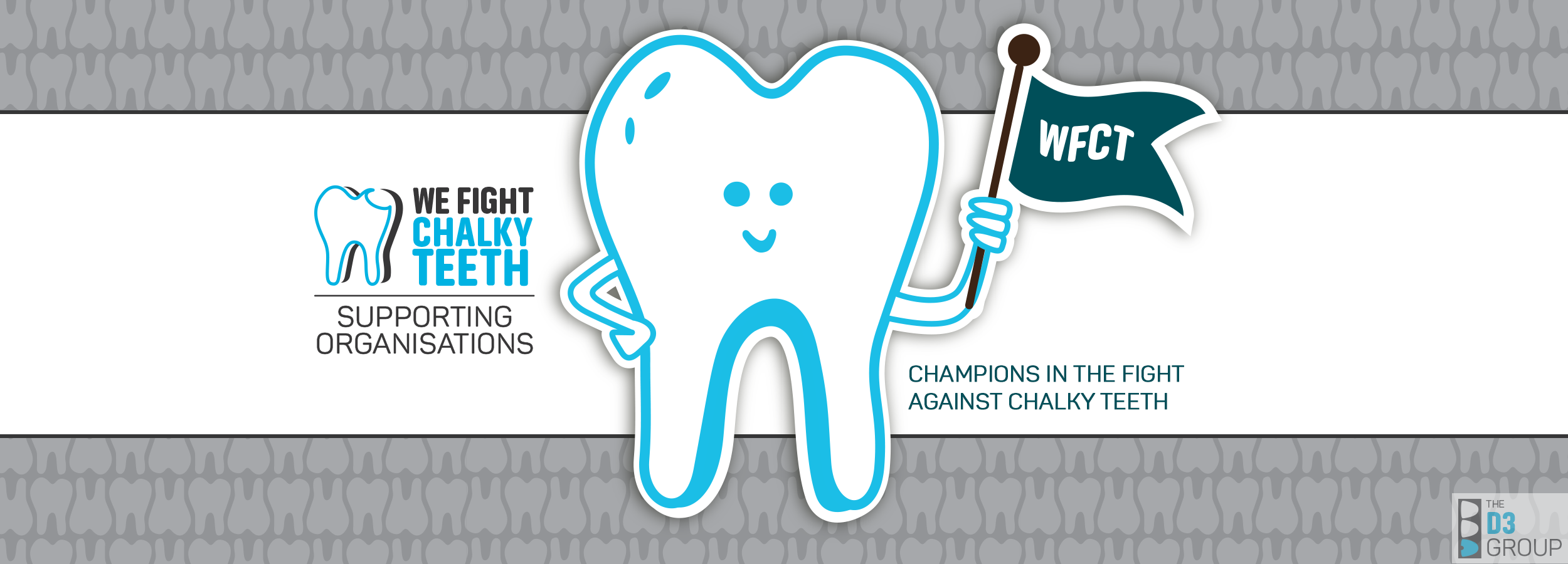 We Fight Chalky Teeth Practices: Champions in the fight against chalky teeth - Main Banner Image